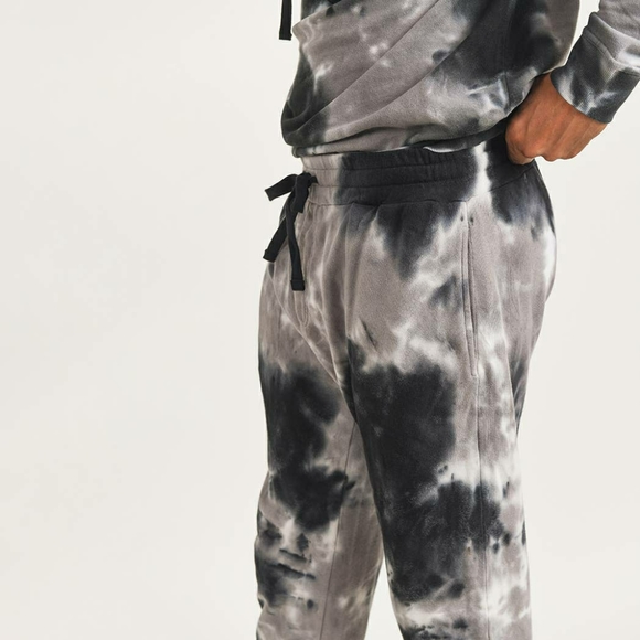 MEN - Cotton Terry Tie-Dye Joggers - Picture 3 of 7